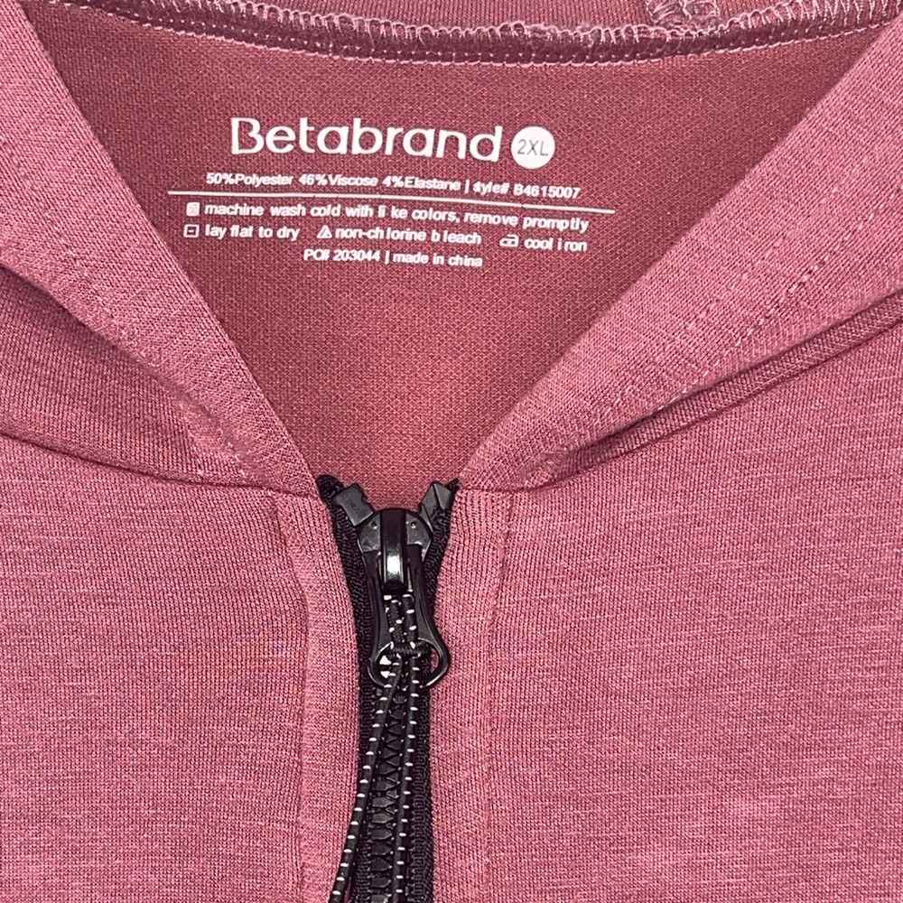 Beta Brand Airflex zip hoodie. Size 2XL GUC - Picture 8 of 12